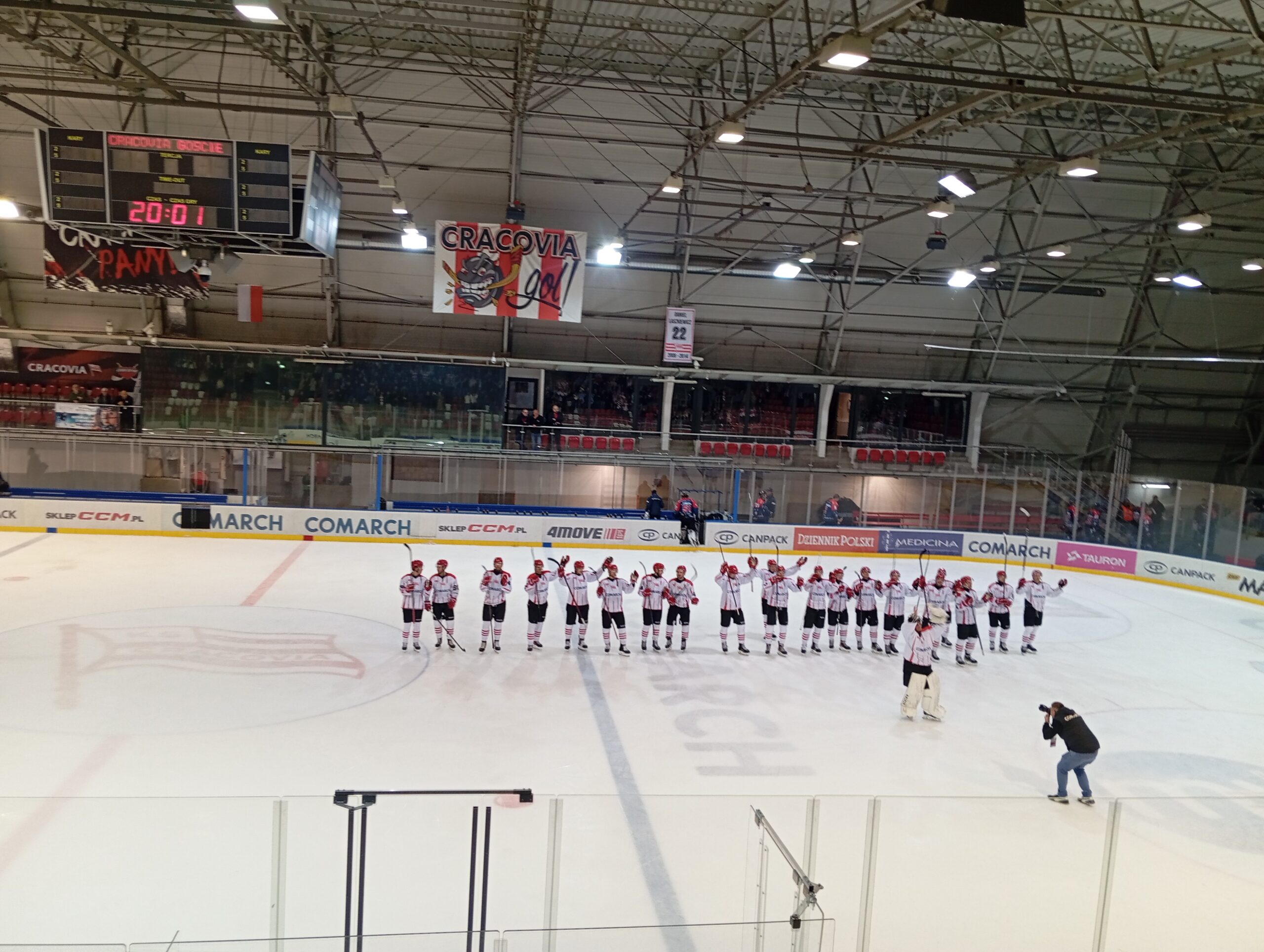 Comarch Cracovia Wygrywa